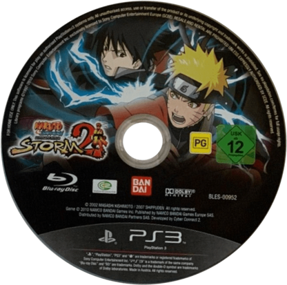 Naruto Shippuden Ultimate Ninja Storm 2 [Import][Collectors Edition] disc art for PlayStation 3 (PS3) video game