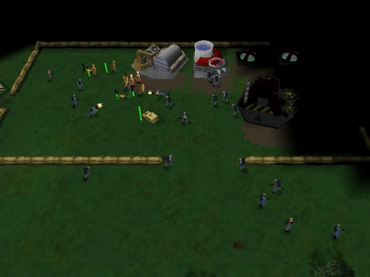 Command and Conquer gameplay for Nintendo 64 (N64) video game