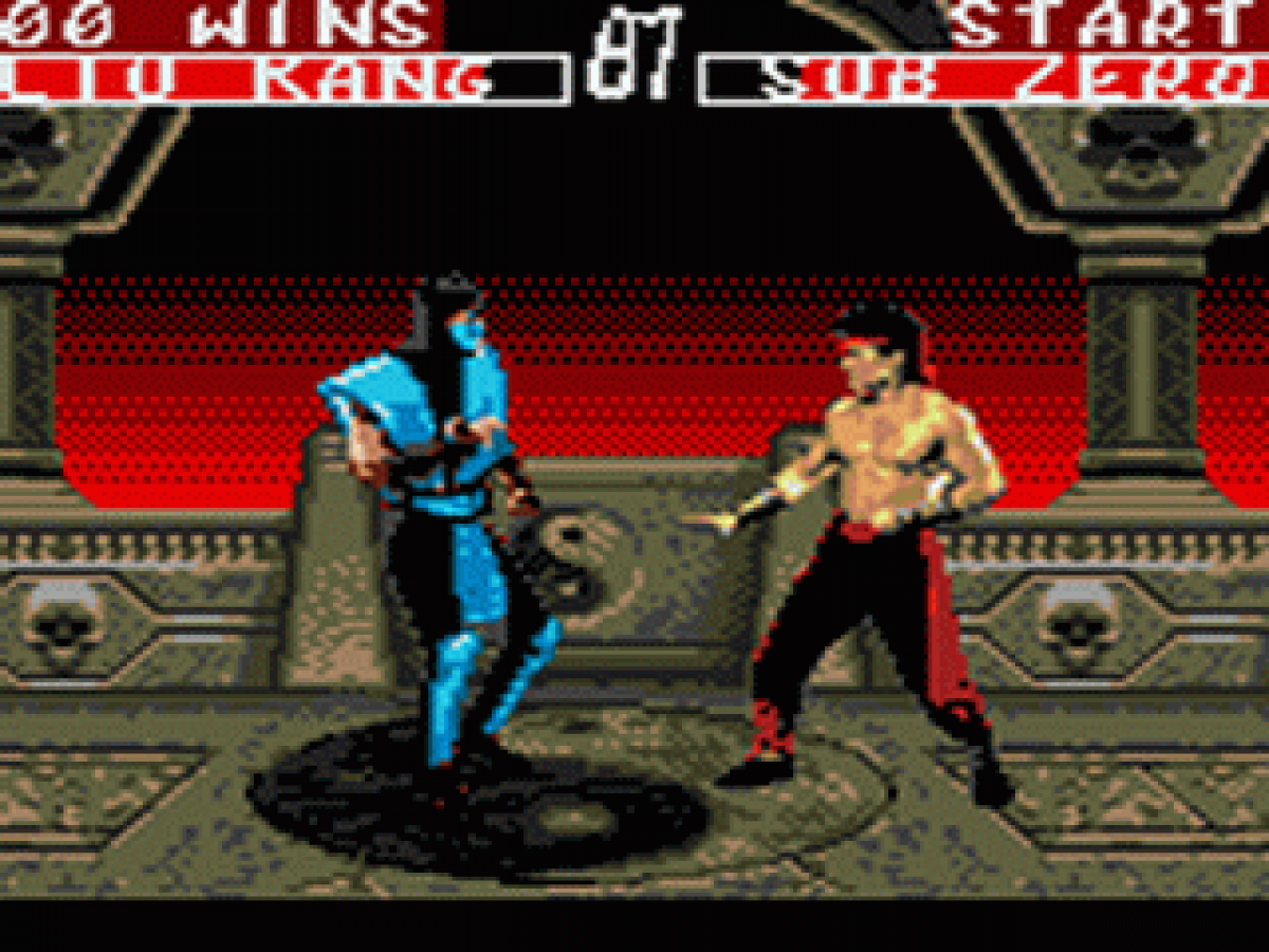 Mortal Kombat II gameplay for Sega Game Gear (GG) video game