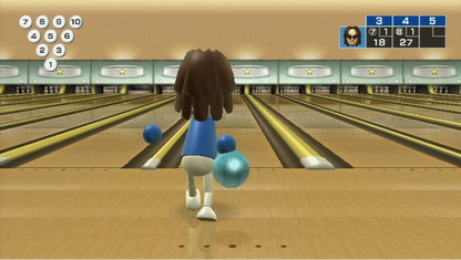 Wii Sports Player's Choice Nintendo Wii for retro video game enthusiasts featuring motion controlled sports gameplay tennis baseball bowling golf boxing family friendly multiplayer action intuitive Wii Remote controls and collectible gaming appeal bowling