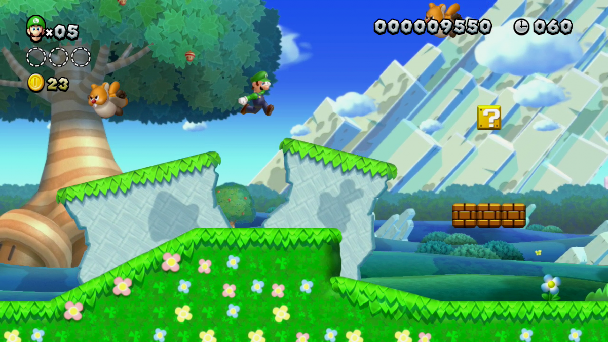 New Super Luigi U gameplay for Nintendo Wii U (Wii U) platformer video game. 