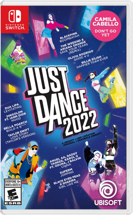 Just Dance 2022 – Nintendo Switch (NS) Front Cover Box Art HD Image Art for Just Dance 2022