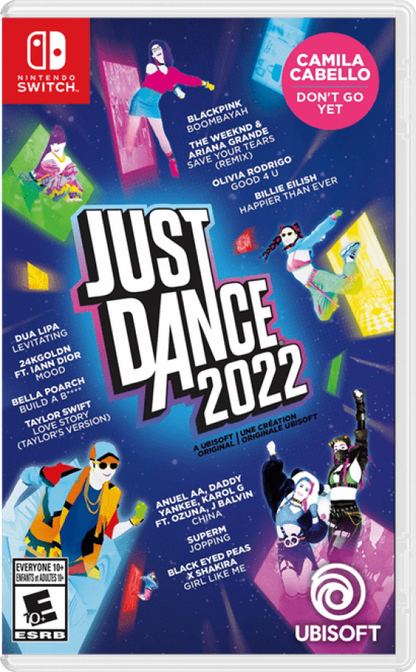 Just Dance 2022 – Nintendo Switch (NS) Front Cover Box Art HD Image Art for Just Dance 2022