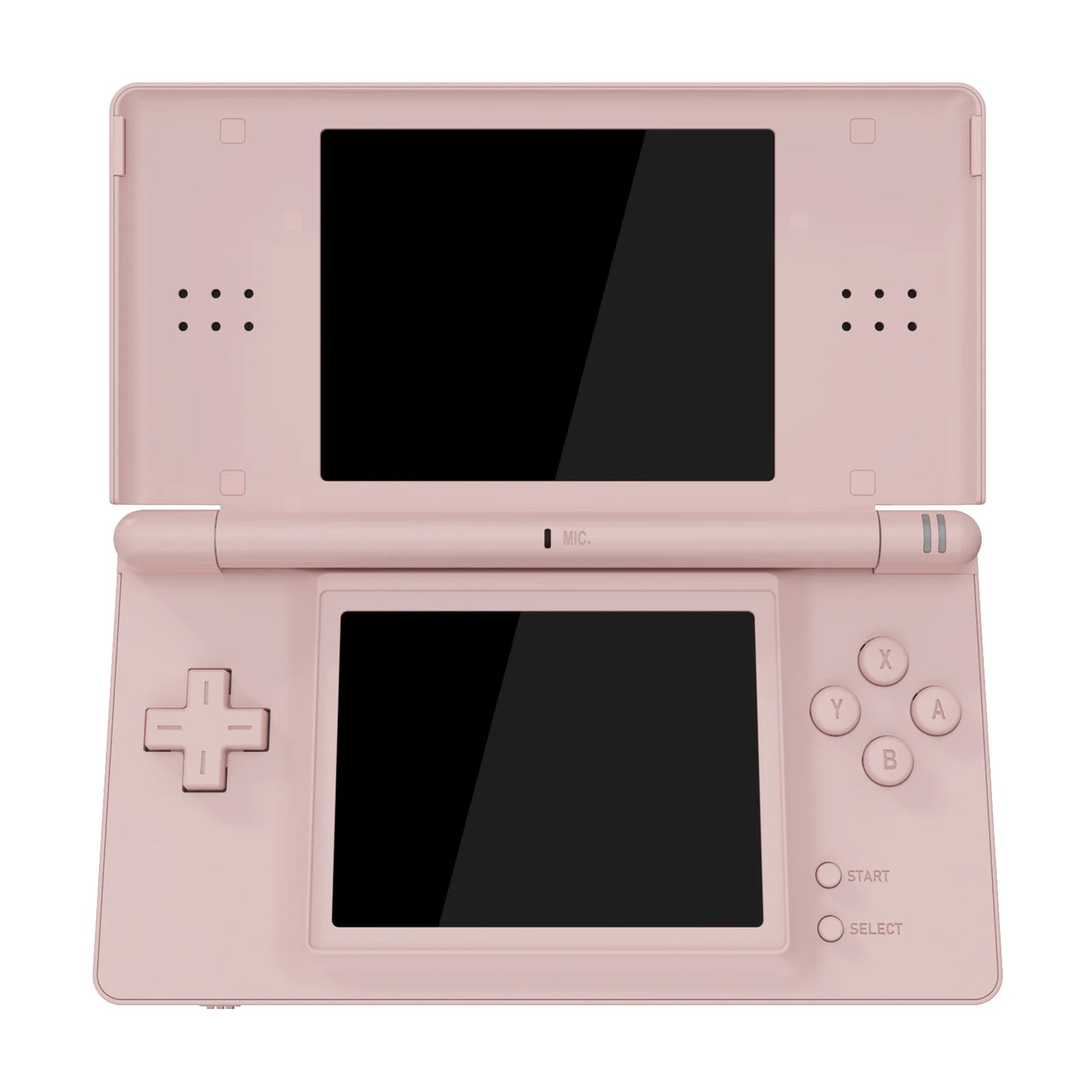 Nintendo DS Lite pink handheld console, complete in original box.
