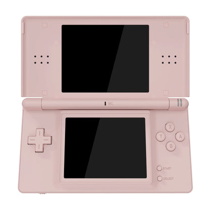 Nintendo DS Lite pink handheld console, complete in original box.