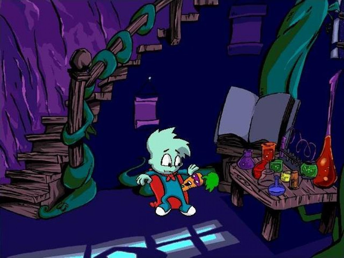 Pajama Sam in Don't Fear the Dark – Nintendo Wii (Wii) children’s point-and-click adventure puzzle video game gameplay