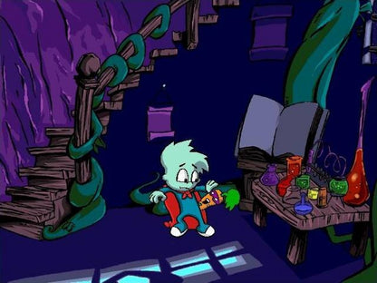 Pajama Sam in Don't Fear the Dark – Nintendo Wii (Wii) children’s point-and-click adventure puzzle video game gameplay