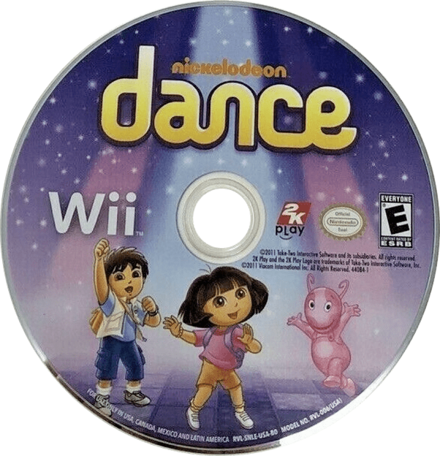 Nickelodeon Dance – Nintendo Wii (Wii) children’s dance rhythm party video game disc