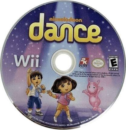 Nickelodeon Dance – Nintendo Wii (Wii) children’s dance rhythm party video game disc