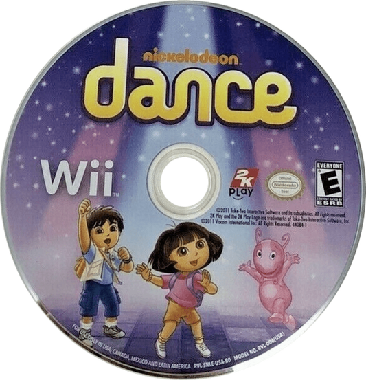 Nickelodeon Dance – Nintendo Wii (Wii) children’s dance rhythm party video game disc