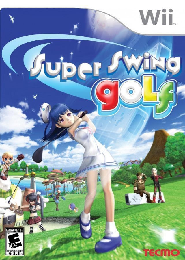Super Swing Golf cover art for Nintendo Wii (Wii) video game