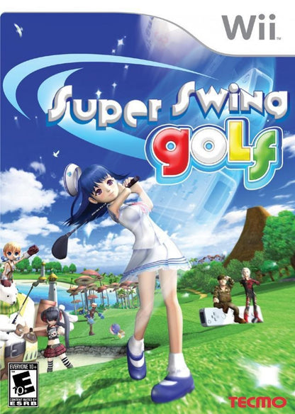 Super Swing Golf cover art for Nintendo Wii (Wii) video game