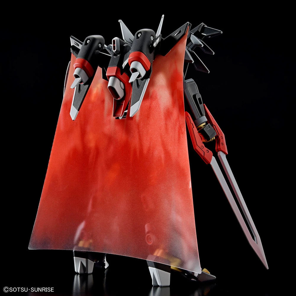 HG Knight Squad Shive A Model Kit featuring High Grade mecha model construction detailed mechanical design articulated poseable model snap together assembly color separated parts customizable display piece and collectible anime model building appeal back 