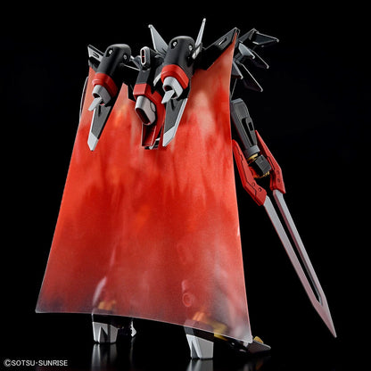 HG Knight Squad Shive A Model Kit featuring High Grade mecha model construction detailed mechanical design articulated poseable model snap together assembly color separated parts customizable display piece and collectible anime model building appeal back 