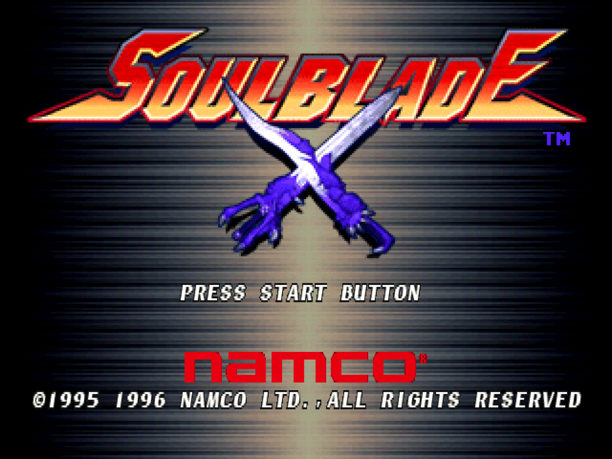 Soul Blade PlayStation PS1 for fighting video game fans featuring weapon based combat legendary warriors arcade style battles martial arts action character selection special attacks tournament gameplay classic 3D fighting experience collectible gaming appeal gameplay
