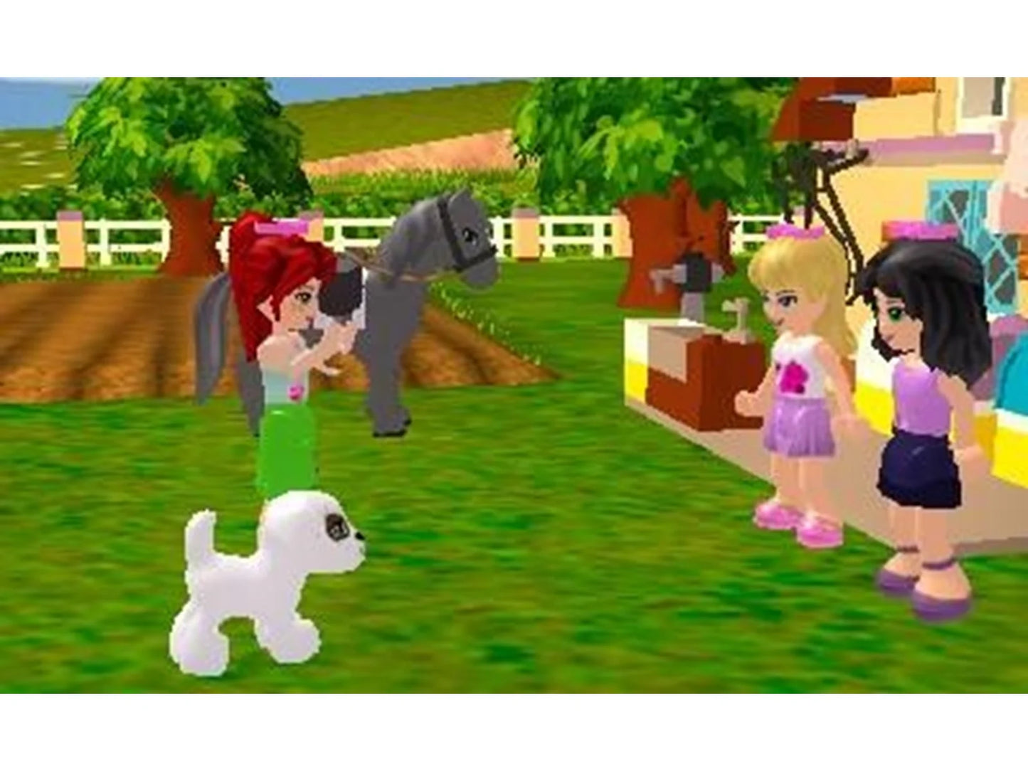 LEGO Friends for Nintendo DS life simulation adventure game featuring Heartlake City exploration mini games pet care character activities and customization gameplay 