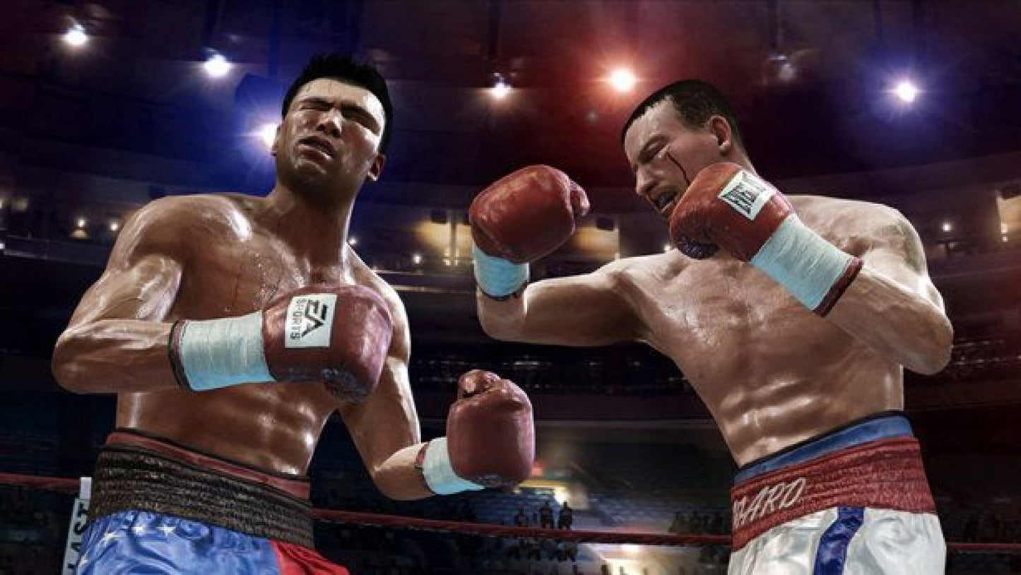 Fight Night: Round 3 gameplay for PlayStation 2 (PS2) realistic boxing sports simulation video game