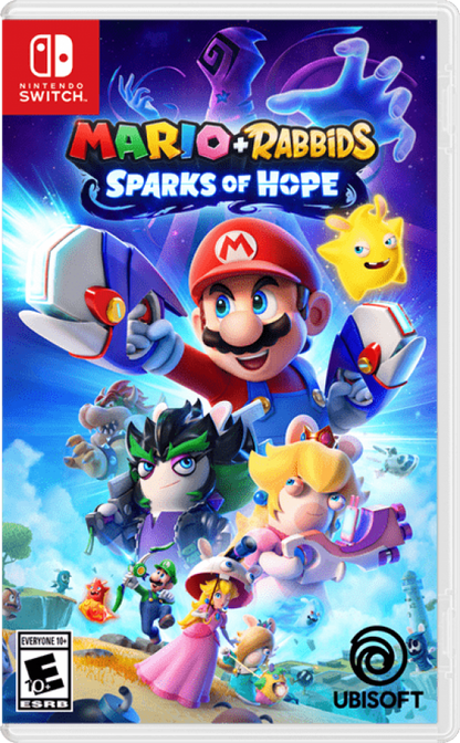 Mario and Rabbids Sparks of Hope cover art for Nintendo Switch NS video game