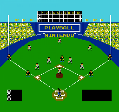 Baseball [5 Screw] gameplay image for Nintendo Entertainment System (NES) retro video game