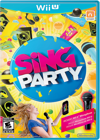 Sing Party cover art for Nintendo Wii U (WiiU) video game