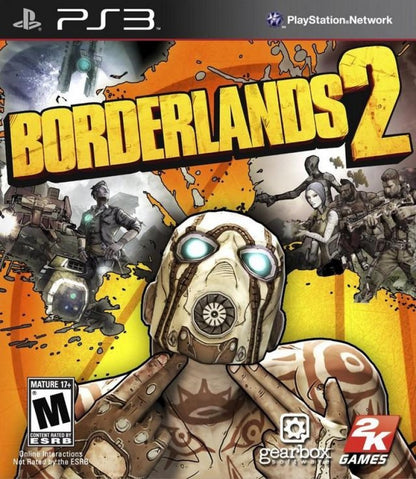 Borderlands 2 cover art for PlayStation 3 (PS3) video game