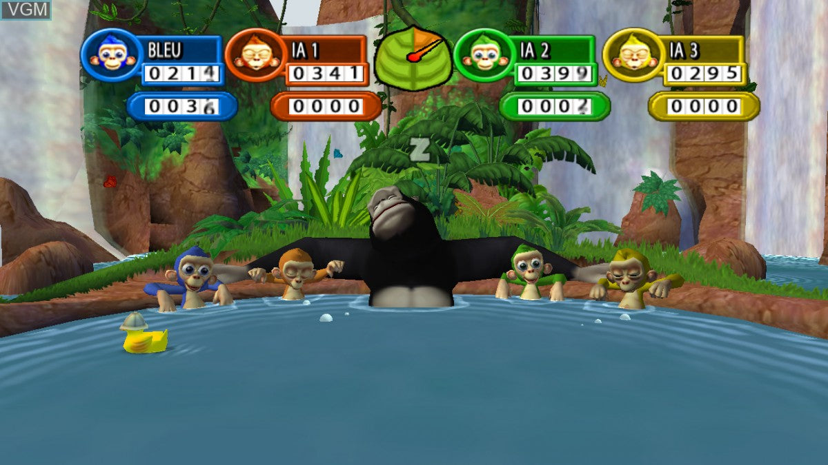 Buzz! Junior: Jungle Party for PlayStation 2 with family-friendly party mini-games theme gameplay