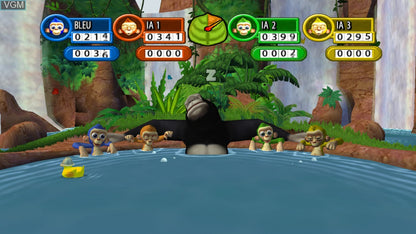 Buzz! Junior: Jungle Party for PlayStation 2 with family-friendly party mini-games theme gameplay