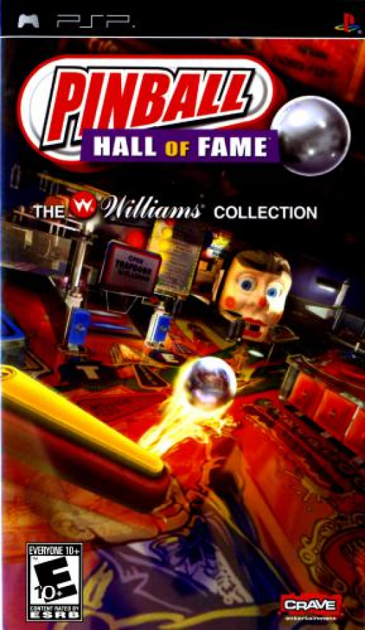 Pinball Hall of Fame cover art for PlayStation Portable (PSP) video game