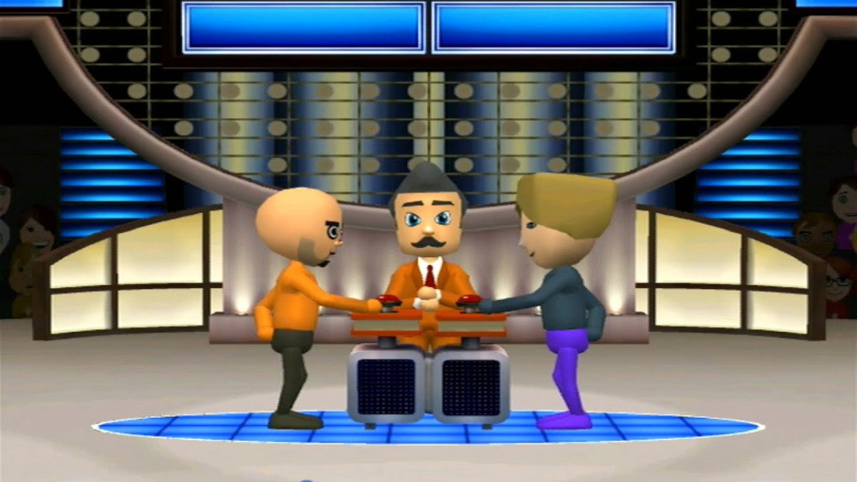 Family Feud 2012 gameplay art for Nintendo Wii (Wii) video game