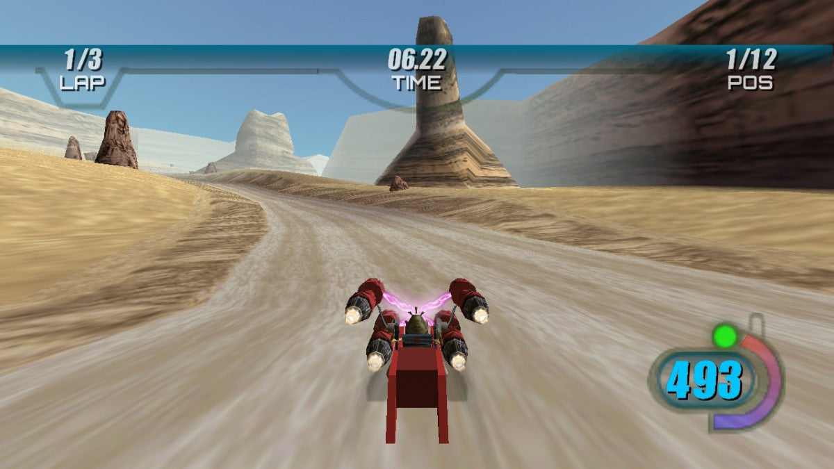 Star Wars Episode I Racer for Nintendo Switch featuring high speed podracing action across iconic Star Wars locations gameplay