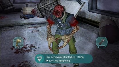 The Thing PS2 Sony PlayStation 2 survival horror game sci fi horror John Carpenter movie sequel squad based gameplay trust system infection mechanics third person shooter Antarctic setting intense atmosphere retro gaming PlayStation 2 software video game title gameplay