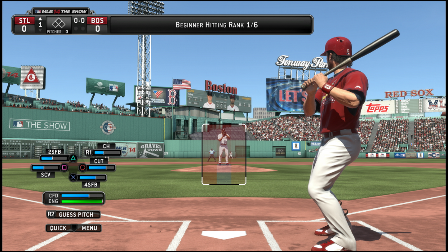 MLB 14: The Show – PlayStation 4 (PS4) video game gameplay, baseball sports game