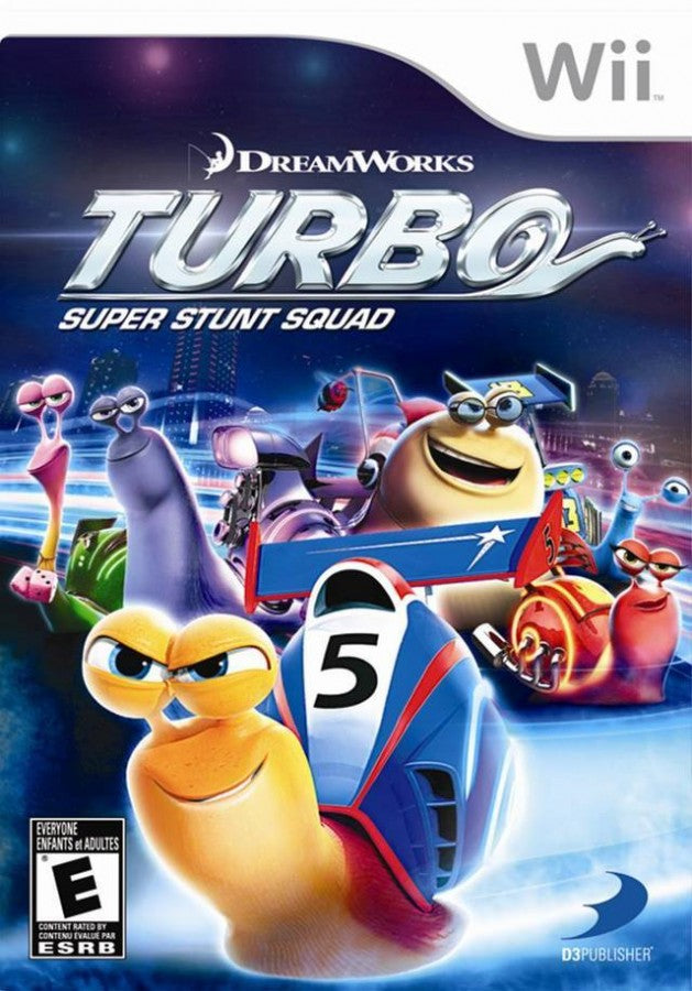 Turbo: Super Stunt Squad cover art for Nintendo Wii (Wii) video game