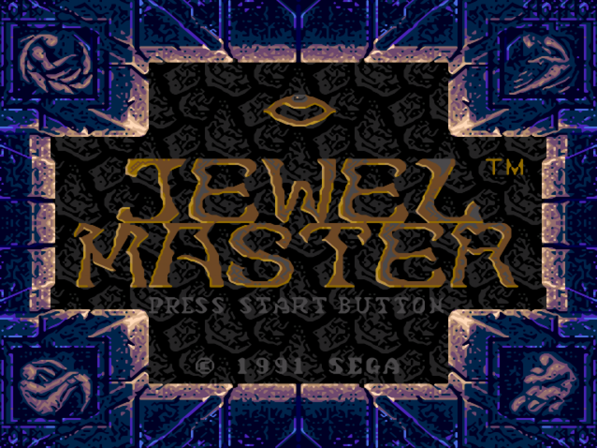 Jewel Master Sega Genesis GEN for retro video game enthusiasts featuring action platforming gameplay fantasy adventure magical ring powers elemental abilities challenging stages mythological enemies classic 16 bit action and collectible gaming appeal gameplay 