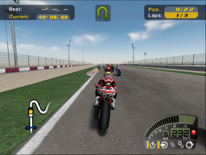 Hannspree Ten Kate Honda SBK Superbike World Championship gameplay for PlayStation 2 (PS2) video game