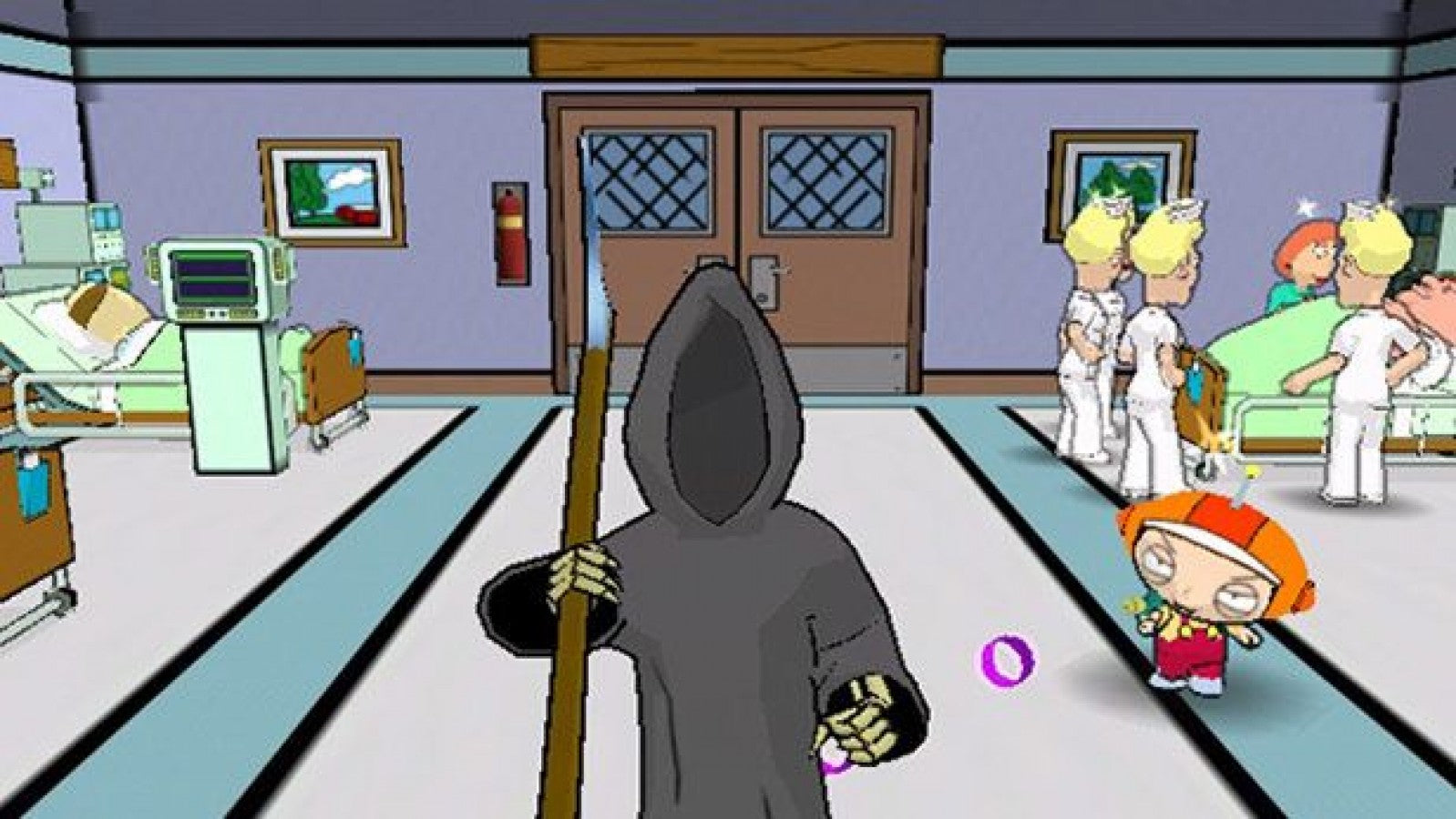 Family Guy: Video Game gameplay for PlayStation 2 (PS2) comedy action-adventure video game based on the TV series