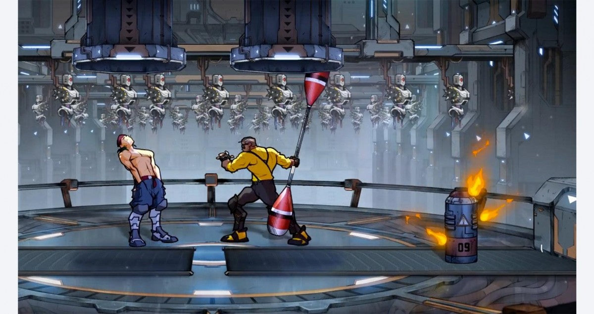 Streets of Rage 4 gameplay image for Nintendo Switch NS fighting video game  