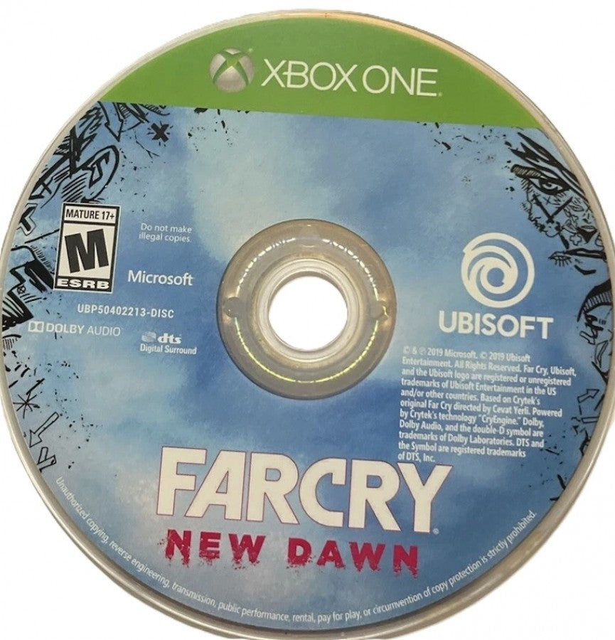 Far Cry: New Dawn disc for Xbox One (XONE) video game