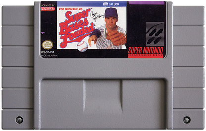 Super Bases Loaded cartridge for Super Nintendo Entertainment System (SNES) retro video game