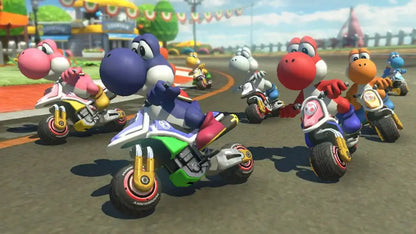 Mario Kart 8 Deluxe gameplay image for Nintendo Switch (NS) video game