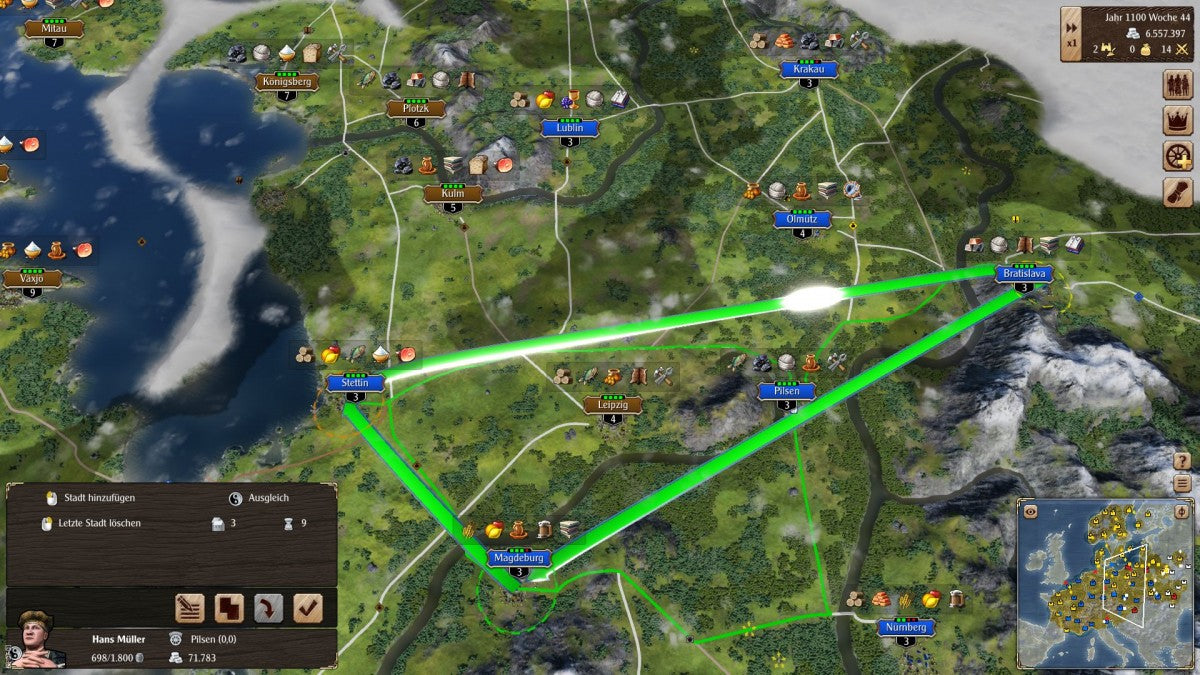 Grand Ages: Medieval – PlayStation 4 (PS4) video game gameplay, real-time strategy and city-building game by Gaming Minds Studios and Kalypso Media