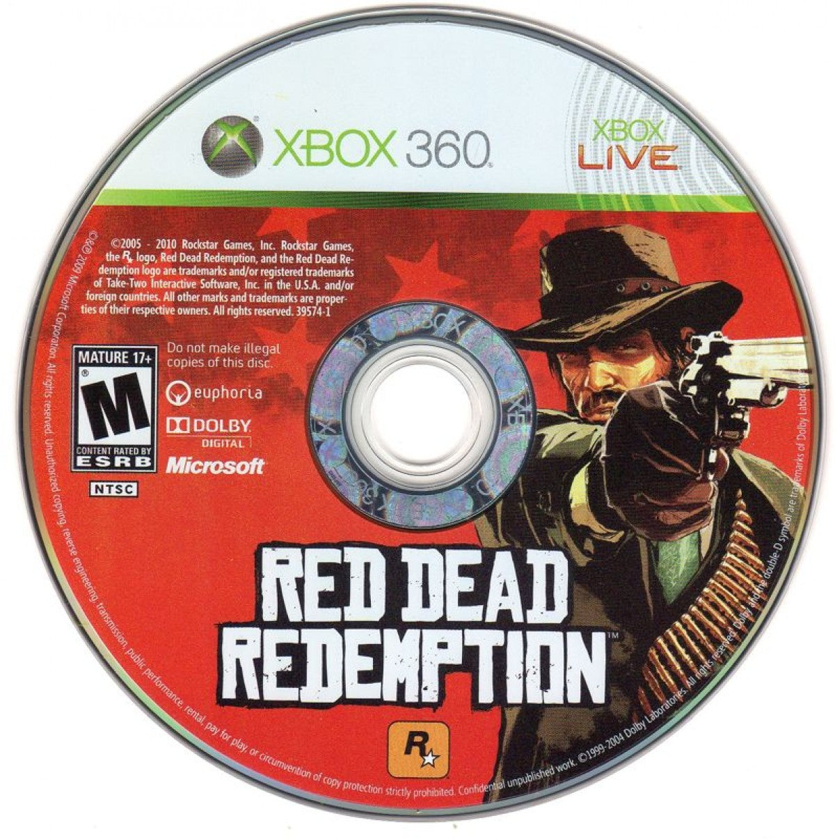 Red Dead Redemption Special Edition for the Xbox 360 featuring open world western action gameplay with story driven missions horseback exploration gunfights and additional bonus content including extra outfits weapons and challenges set in the American frontier disc