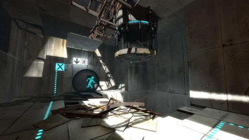 Portal 2 Platinum Hits for Xbox 360 puzzle platform video game featuring mind bending portal mechanics cooperative multiplayer witty humor and acclaimed Valve science fiction experience gameplay
