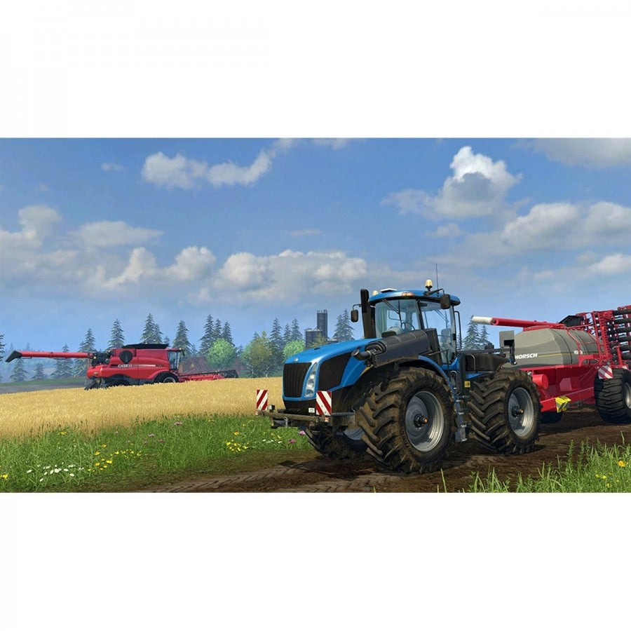 Farming Simulator 15 gameplay for Xbox One (XONE) farming simulation video game
