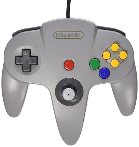 Nintendo 64 Gray Controller complete in box accessory