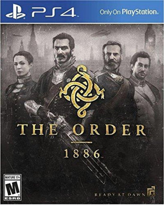 The Order: 1886 cover art for PlayStation 4 (PS4) video game