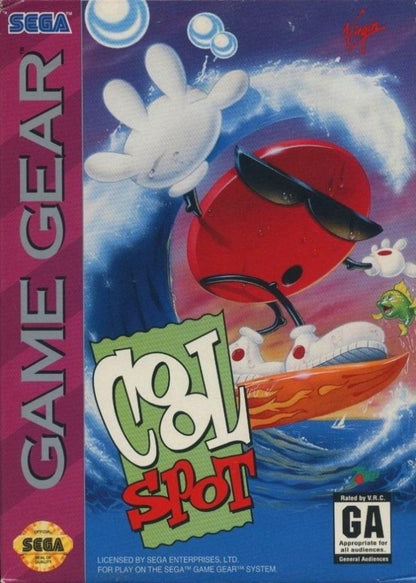 Cool Spot cover art for Sega Game Gear (GG) video game