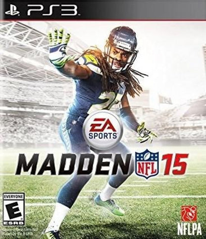 Madden NFL 15 cover art for PlayStation 3 (PS3) video game