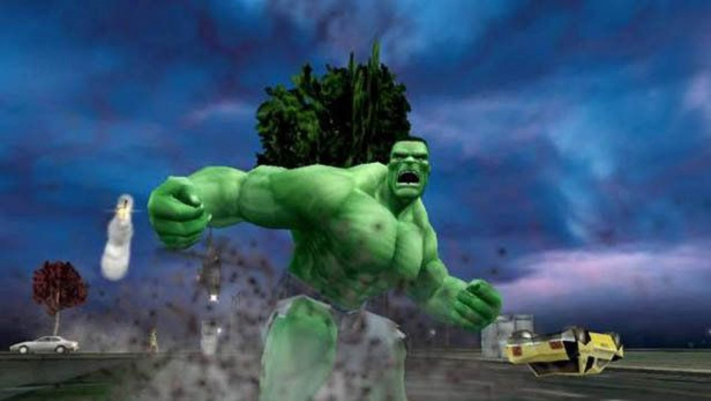 The Incredible Hulk: Ultimate Destruction – PlayStation 2 (PS2) video game gameplay, open-world action superhero game.