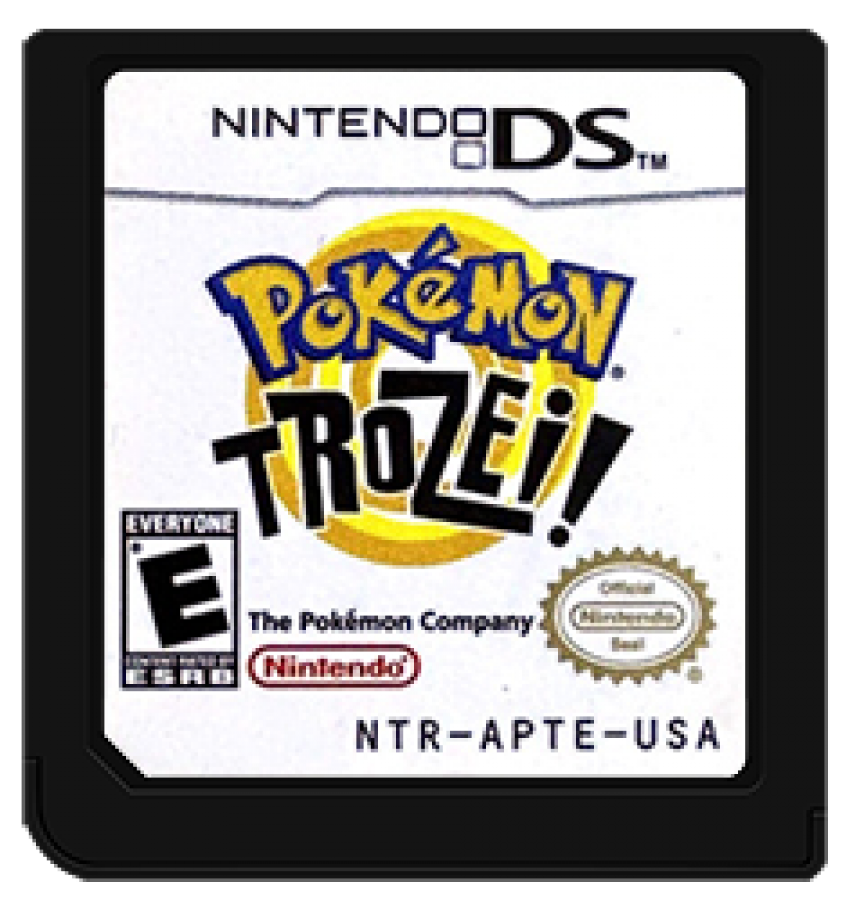 Pokemon Trozei! game card for Nintendo DS (DS) video game 